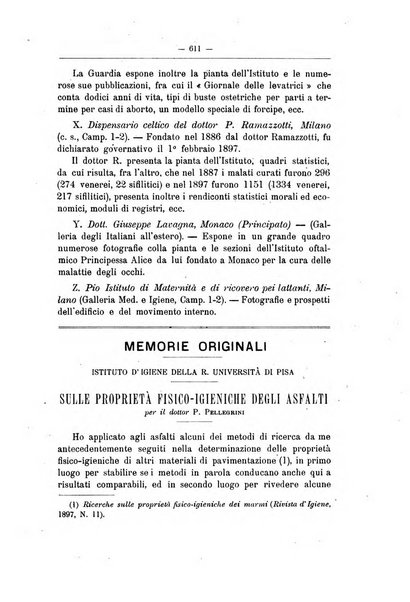 Rivista d'igiene e sanità pubblica con bollettino sanitario-amministrativo compilato sugli atti del Ministero dell'interno