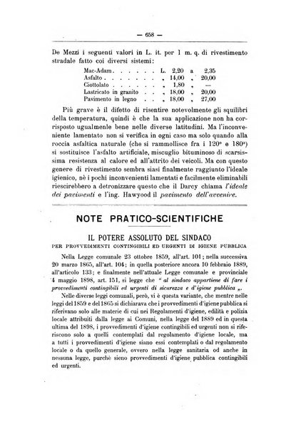 Rivista d'igiene e sanità pubblica con bollettino sanitario-amministrativo compilato sugli atti del Ministero dell'interno