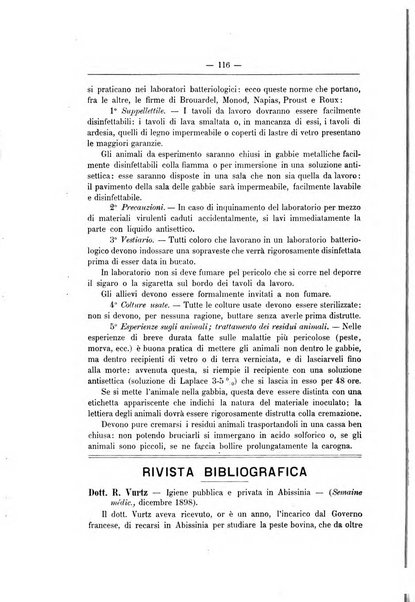 Rivista d'igiene e sanità pubblica con bollettino sanitario-amministrativo compilato sugli atti del Ministero dell'interno