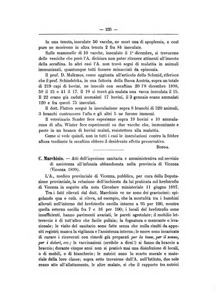 Rivista d'igiene e sanità pubblica con bollettino sanitario-amministrativo compilato sugli atti del Ministero dell'interno