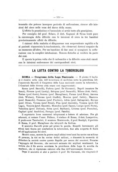 Rivista d'igiene e sanità pubblica con bollettino sanitario-amministrativo compilato sugli atti del Ministero dell'interno