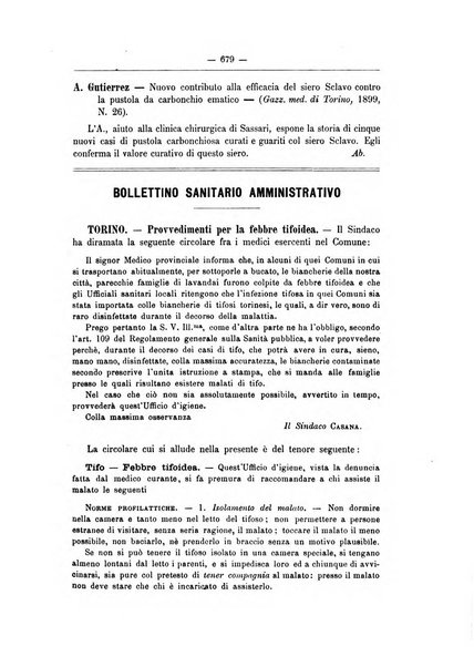 Rivista d'igiene e sanità pubblica con bollettino sanitario-amministrativo compilato sugli atti del Ministero dell'interno