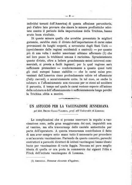 Rivista d'igiene e sanità pubblica con bollettino sanitario-amministrativo compilato sugli atti del Ministero dell'interno