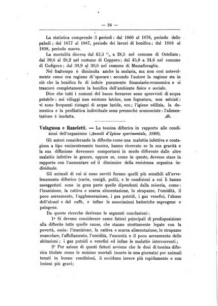 Rivista d'igiene e sanità pubblica con bollettino sanitario-amministrativo compilato sugli atti del Ministero dell'interno