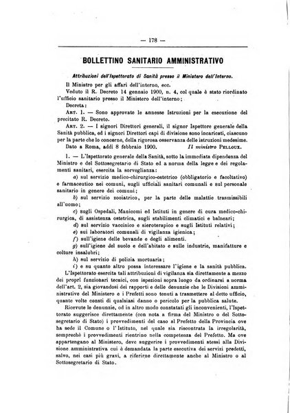 Rivista d'igiene e sanità pubblica con bollettino sanitario-amministrativo compilato sugli atti del Ministero dell'interno