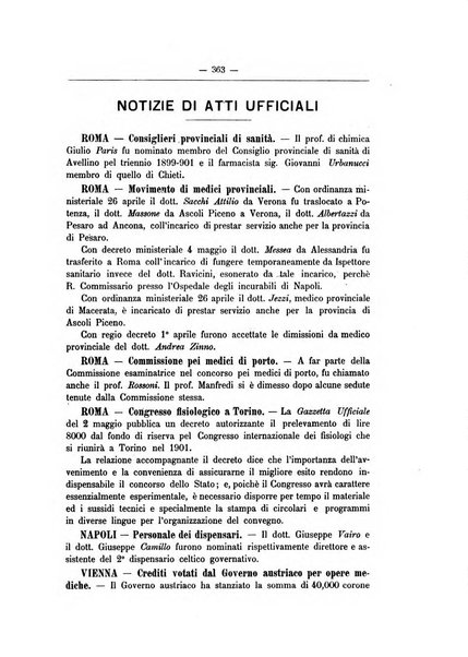 Rivista d'igiene e sanità pubblica con bollettino sanitario-amministrativo compilato sugli atti del Ministero dell'interno