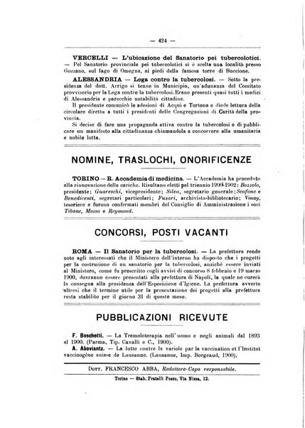 Rivista d'igiene e sanità pubblica con bollettino sanitario-amministrativo compilato sugli atti del Ministero dell'interno