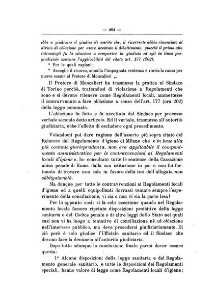 Rivista d'igiene e sanità pubblica con bollettino sanitario-amministrativo compilato sugli atti del Ministero dell'interno