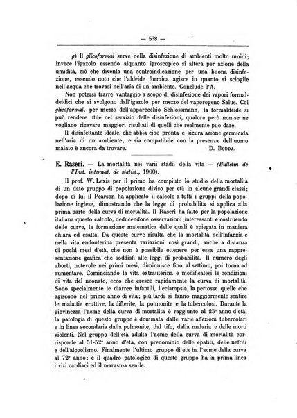 Rivista d'igiene e sanità pubblica con bollettino sanitario-amministrativo compilato sugli atti del Ministero dell'interno