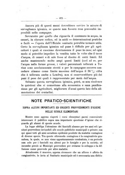 Rivista d'igiene e sanità pubblica con bollettino sanitario-amministrativo compilato sugli atti del Ministero dell'interno