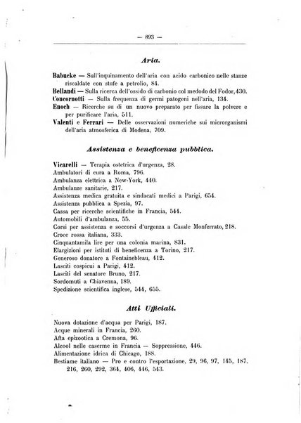 Rivista d'igiene e sanità pubblica con bollettino sanitario-amministrativo compilato sugli atti del Ministero dell'interno