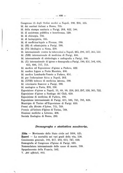 Rivista d'igiene e sanità pubblica con bollettino sanitario-amministrativo compilato sugli atti del Ministero dell'interno