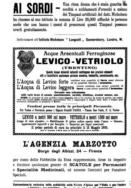 Rivista d'igiene e sanità pubblica con bollettino sanitario-amministrativo compilato sugli atti del Ministero dell'interno