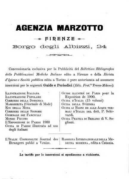 Rivista d'igiene e sanità pubblica con bollettino sanitario-amministrativo compilato sugli atti del Ministero dell'interno