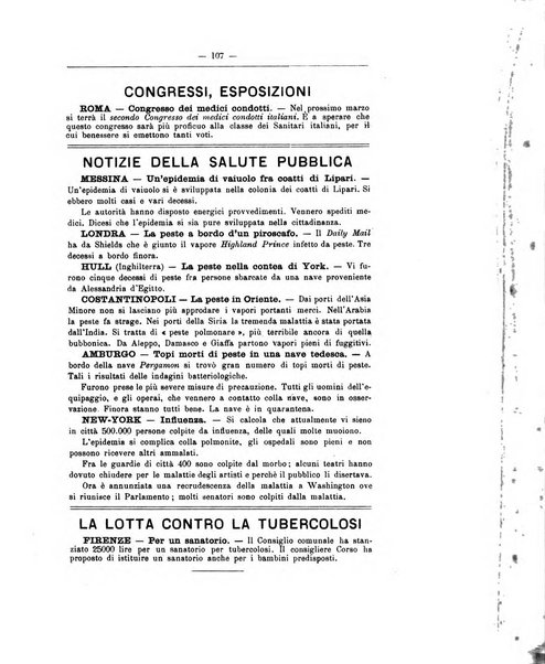 Rivista d'igiene e sanità pubblica con bollettino sanitario-amministrativo compilato sugli atti del Ministero dell'interno