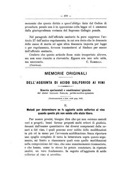 Rivista d'igiene e sanità pubblica con bollettino sanitario-amministrativo compilato sugli atti del Ministero dell'interno