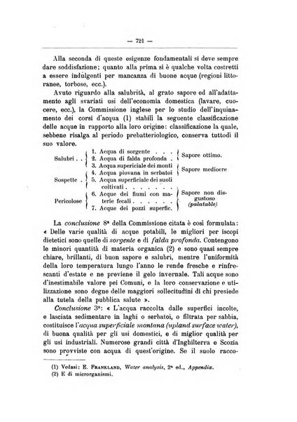 Rivista d'igiene e sanità pubblica con bollettino sanitario-amministrativo compilato sugli atti del Ministero dell'interno