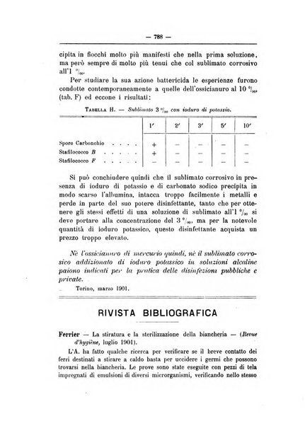 Rivista d'igiene e sanità pubblica con bollettino sanitario-amministrativo compilato sugli atti del Ministero dell'interno