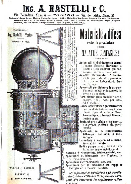 Rivista d'igiene e sanità pubblica con bollettino sanitario-amministrativo compilato sugli atti del Ministero dell'interno