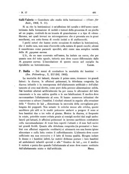 Rivista d'igiene e sanità pubblica con bollettino sanitario-amministrativo compilato sugli atti del Ministero dell'interno