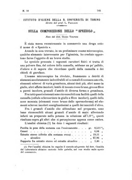 Rivista d'igiene e sanità pubblica con bollettino sanitario-amministrativo compilato sugli atti del Ministero dell'interno