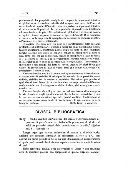 Rivista d'igiene e sanità pubblica con bollettino sanitario-amministrativo compilato sugli atti del Ministero dell'interno