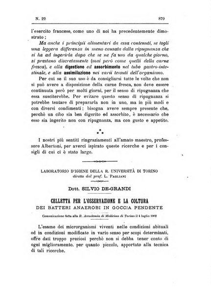 Rivista d'igiene e sanità pubblica con bollettino sanitario-amministrativo compilato sugli atti del Ministero dell'interno