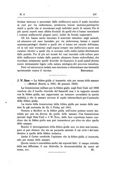 Rivista d'igiene e sanità pubblica con bollettino sanitario-amministrativo compilato sugli atti del Ministero dell'interno