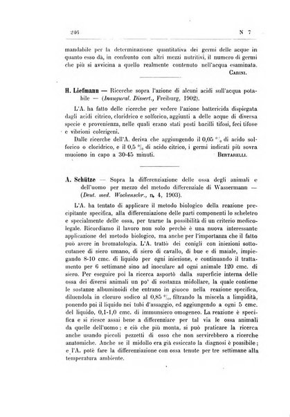 Rivista d'igiene e sanità pubblica con bollettino sanitario-amministrativo compilato sugli atti del Ministero dell'interno