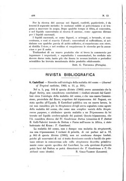 Rivista d'igiene e sanità pubblica con bollettino sanitario-amministrativo compilato sugli atti del Ministero dell'interno