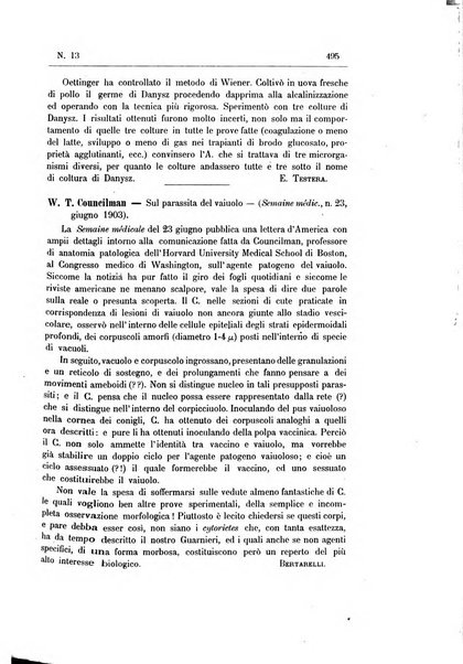 Rivista d'igiene e sanità pubblica con bollettino sanitario-amministrativo compilato sugli atti del Ministero dell'interno