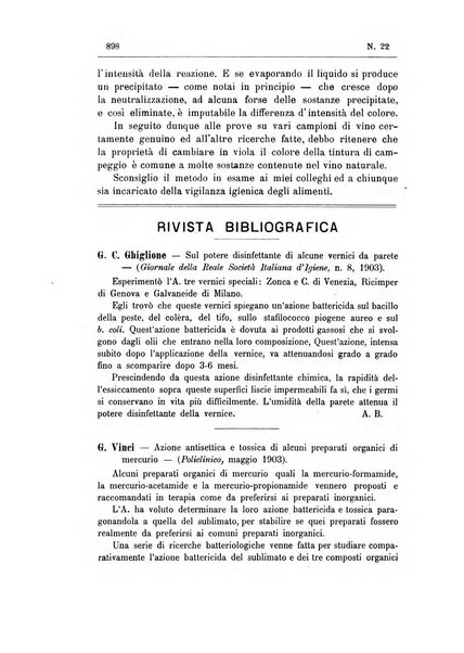 Rivista d'igiene e sanità pubblica con bollettino sanitario-amministrativo compilato sugli atti del Ministero dell'interno