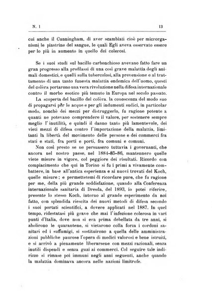 Rivista d'igiene e sanità pubblica con bollettino sanitario-amministrativo compilato sugli atti del Ministero dell'interno