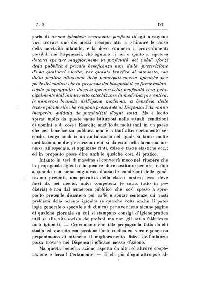 Rivista d'igiene e sanità pubblica con bollettino sanitario-amministrativo compilato sugli atti del Ministero dell'interno