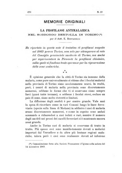 Rivista d'igiene e sanità pubblica con bollettino sanitario-amministrativo compilato sugli atti del Ministero dell'interno