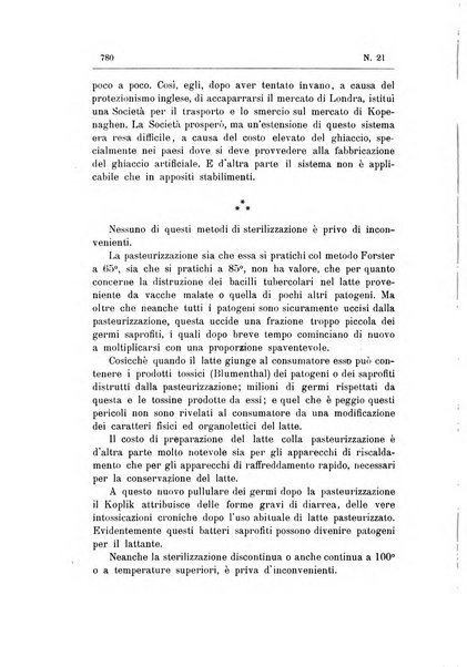 Rivista d'igiene e sanità pubblica con bollettino sanitario-amministrativo compilato sugli atti del Ministero dell'interno