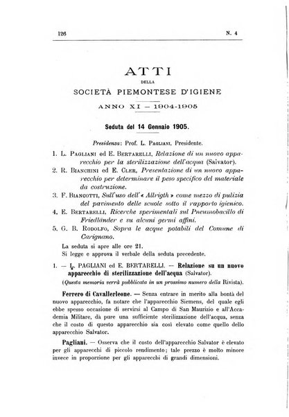 Rivista d'igiene e sanità pubblica con bollettino sanitario-amministrativo compilato sugli atti del Ministero dell'interno