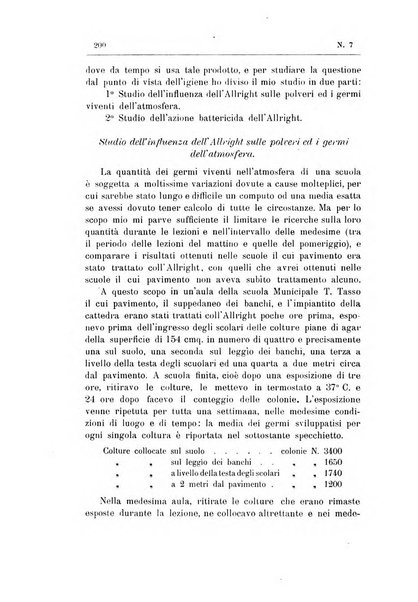 Rivista d'igiene e sanità pubblica con bollettino sanitario-amministrativo compilato sugli atti del Ministero dell'interno