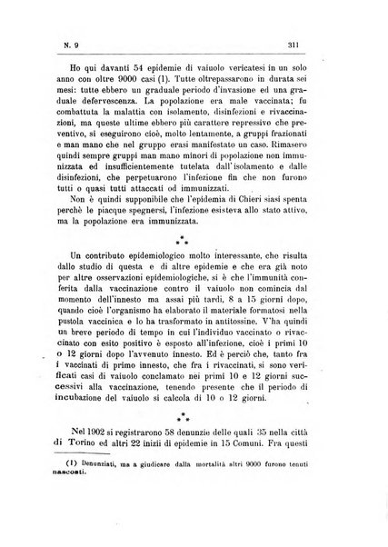 Rivista d'igiene e sanità pubblica con bollettino sanitario-amministrativo compilato sugli atti del Ministero dell'interno