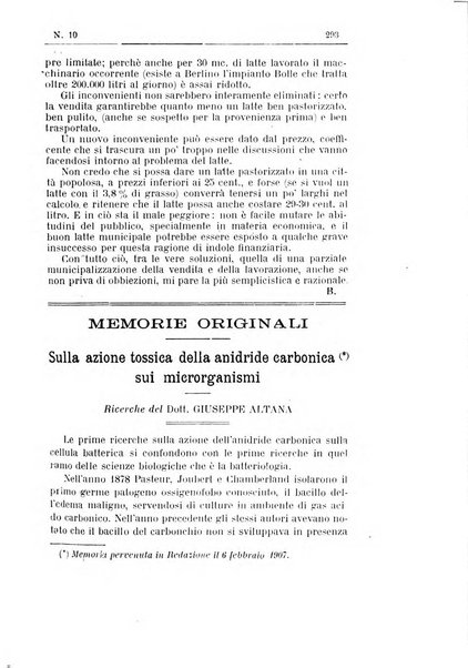 Rivista d'igiene e sanità pubblica con bollettino sanitario-amministrativo compilato sugli atti del Ministero dell'interno