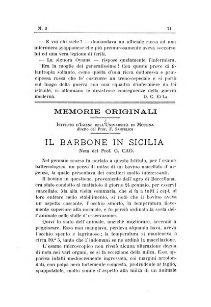 Rivista d'igiene e sanità pubblica con bollettino sanitario-amministrativo compilato sugli atti del Ministero dell'interno