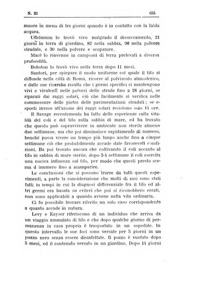 Rivista d'igiene e sanità pubblica con bollettino sanitario-amministrativo compilato sugli atti del Ministero dell'interno