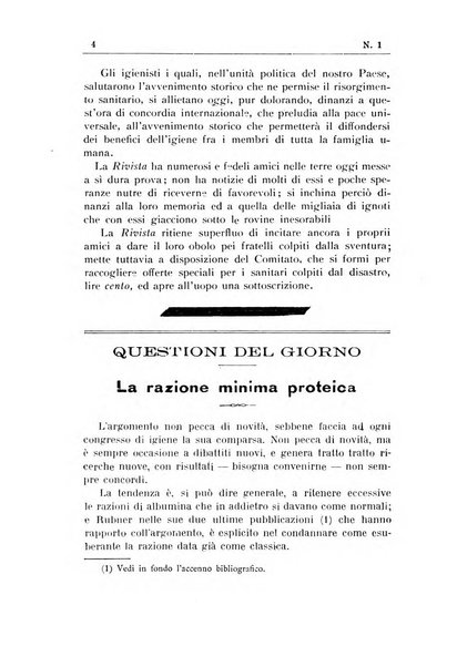 Rivista d'igiene e sanità pubblica con bollettino sanitario-amministrativo compilato sugli atti del Ministero dell'interno