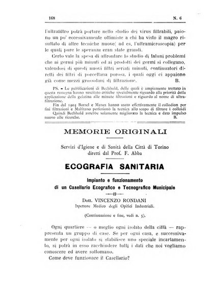 Rivista d'igiene e sanità pubblica con bollettino sanitario-amministrativo compilato sugli atti del Ministero dell'interno