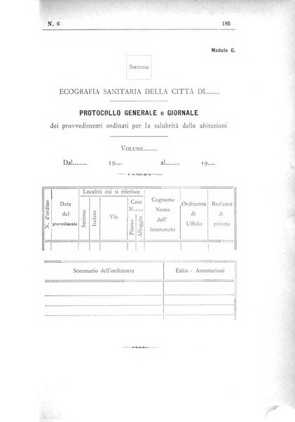 Rivista d'igiene e sanità pubblica con bollettino sanitario-amministrativo compilato sugli atti del Ministero dell'interno