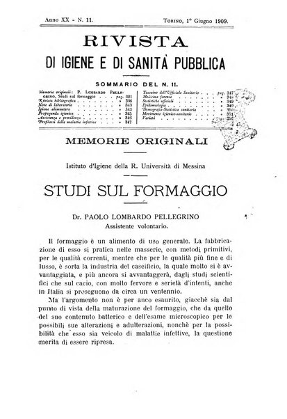 Rivista d'igiene e sanità pubblica con bollettino sanitario-amministrativo compilato sugli atti del Ministero dell'interno