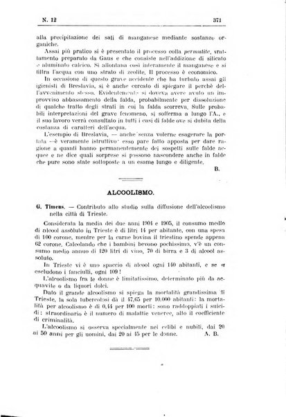 Rivista d'igiene e sanità pubblica con bollettino sanitario-amministrativo compilato sugli atti del Ministero dell'interno