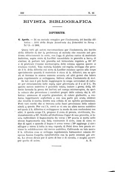 Rivista d'igiene e sanità pubblica con bollettino sanitario-amministrativo compilato sugli atti del Ministero dell'interno