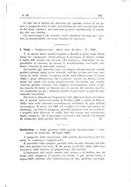 Rivista d'igiene e sanità pubblica con bollettino sanitario-amministrativo compilato sugli atti del Ministero dell'interno