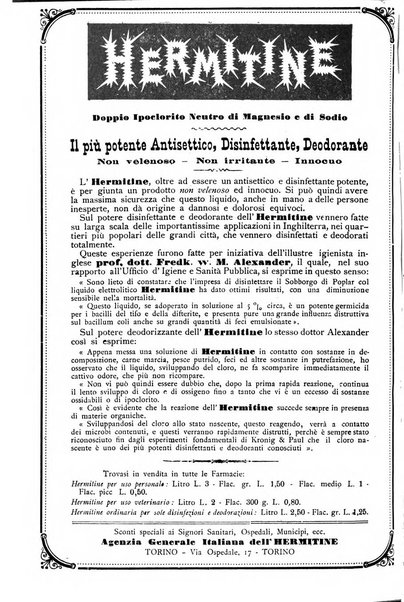 Rivista d'igiene e sanità pubblica con bollettino sanitario-amministrativo compilato sugli atti del Ministero dell'interno